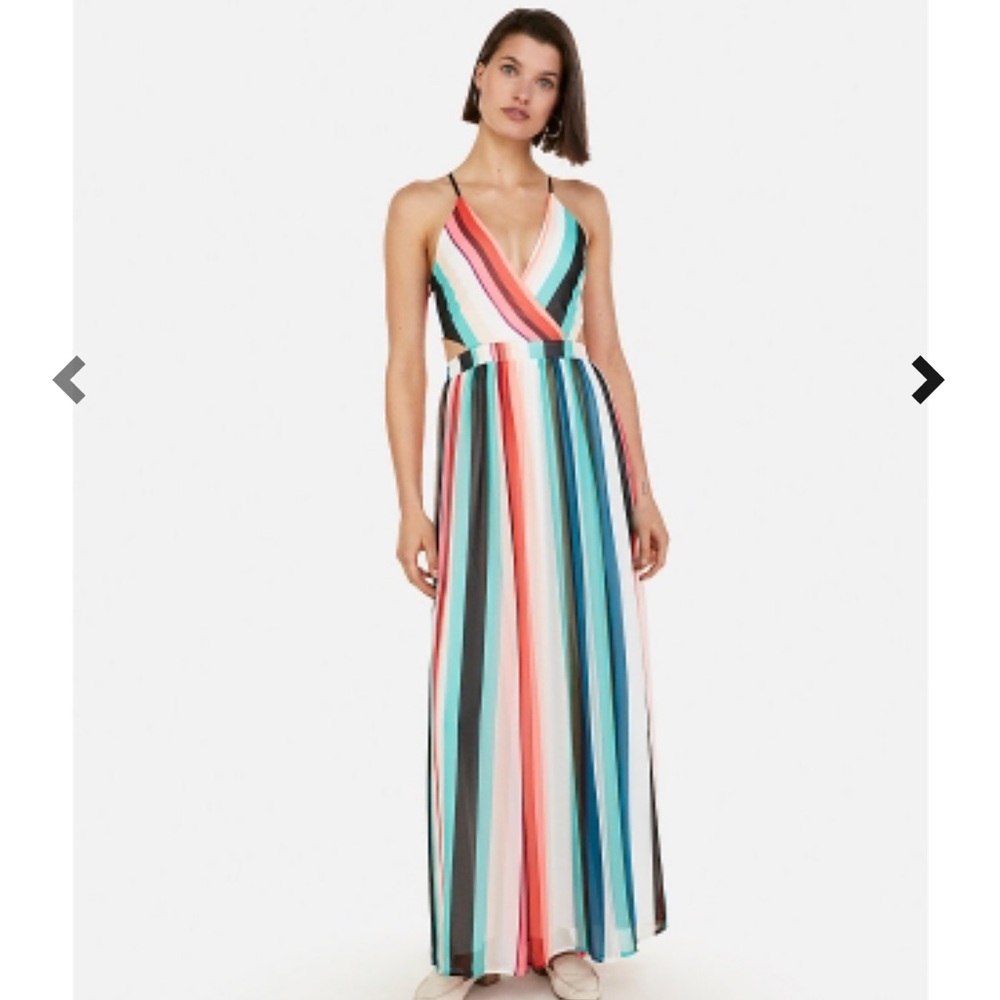 Multicolored maxi dress